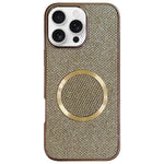 Custodia MagSafe in policarbonato glitterata per iPhone 16 e 17