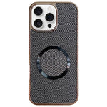 Custodia MagSafe in policarbonato glitterata per iPhone 16 e 17
