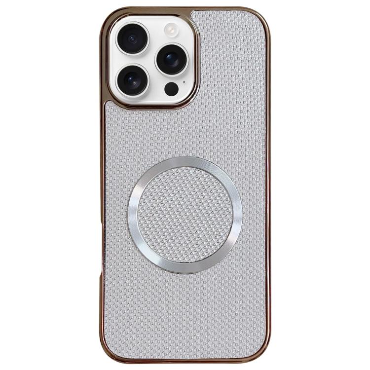 Custodia MagSafe in policarbonato glitterata per iPhone 16 e 17