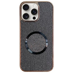 Custodia per telefono MagSafe in policarbonato con finitura glitterata galvanizzata., For iPhone 16 Plus, For iPhone 16, For iPhone 15 Pro Max, For iPhone 15 Pro
