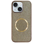 Custodia per telefono MagSafe in policarbonato con finitura glitterata galvanizzata., For iPhone 15 Plus, For iPhone 15, For iPhone 14 Plus, For iPhone 14