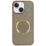 Custodia per telefono MagSafe in policarbonato con finitura glitterata galvanizzata., For iPhone 15 Plus, For iPhone 15, For iPhone 14 Plus, For iPhone 14