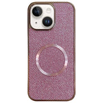 Custodia per telefono MagSafe in policarbonato con finitura glitterata galvanizzata., For iPhone 15 Plus, For iPhone 15, For iPhone 14 Plus, For iPhone 14