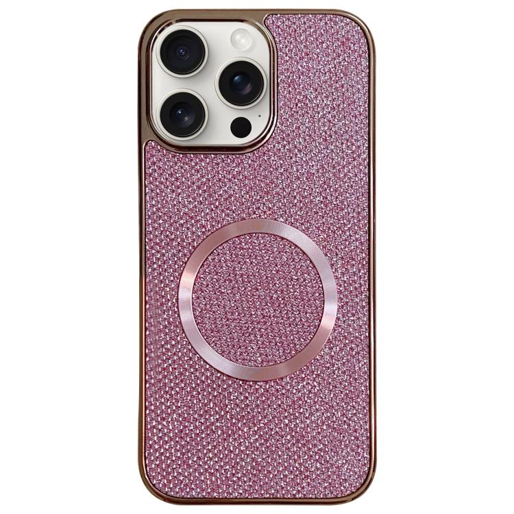 Custodia per telefono MagSafe in policarbonato con finitura glitterata galvanizzata., For iPhone 14 Pro, For iPhone 14 Pro Max, For iPhone 13 Pro Max, For iPhone 13 Pro