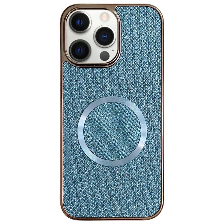 Custodia per telefono MagSafe in policarbonato con finitura glitterata galvanizzata., For iPhone 13, For iPhone 12, For iPhone 12 Pro Max, For iPhone 12 Pro