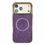 Custodia MagSafe in policarbonato glitterata per iPhone 16 e 17