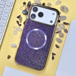Custodia MagSafe in policarbonato glitterata per iPhone 16 e 17