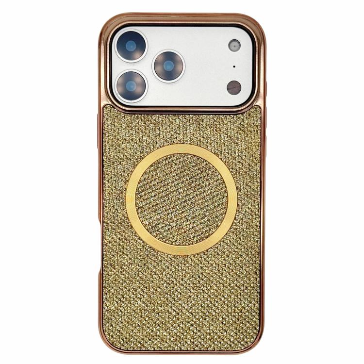 Custodia MagSafe in policarbonato glitterata per iPhone 16 e 17