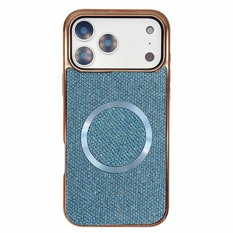 Custodia MagSafe in policarbonato glitterata per iPhone 16 e 17