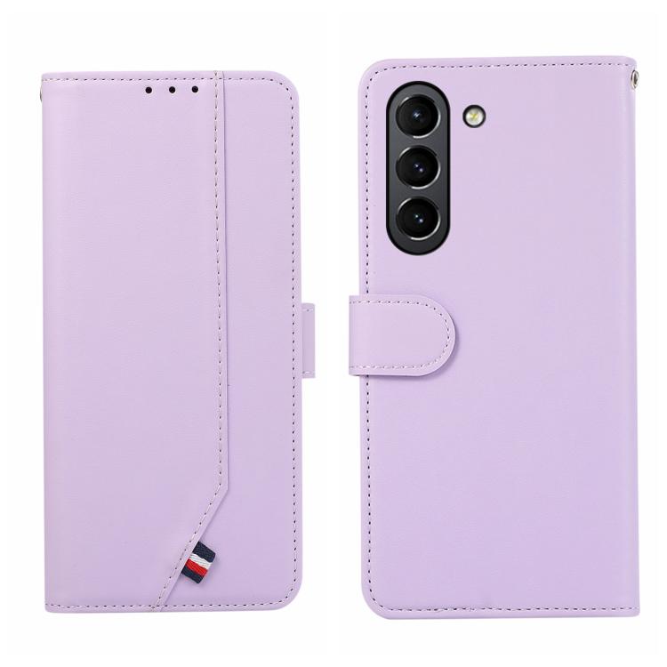 Custodia per telefono in pelle ABEEL con texture delicata e protezione RFID., For Samsung Galaxy S22 5G, For Samsung Galaxy XCover 5, For Samsung Galaxy S21 FE 5G, For Samsung Galaxy S21 5G