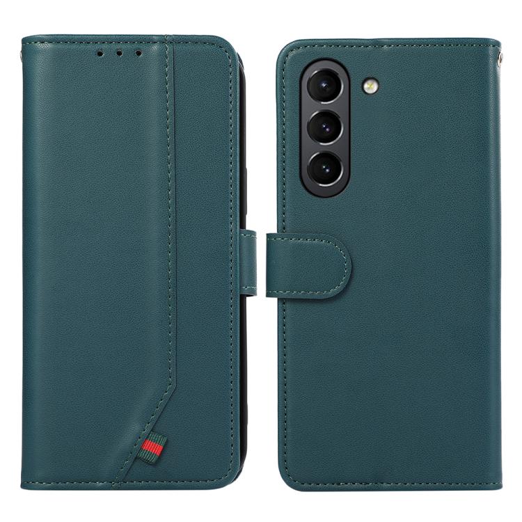 Custodia per telefono in pelle ABEEL con texture delicata e protezione RFID., For Samsung Galaxy S22 5G, For Samsung Galaxy XCover 5, For Samsung Galaxy S21 FE 5G, For Samsung Galaxy S21 5G
