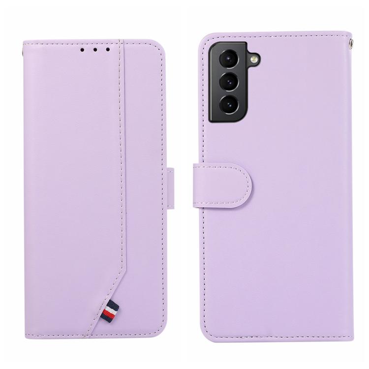 Custodia per telefono in pelle ABEEL con texture delicata e protezione RFID., For Samsung Galaxy S21+, For Samsung Galaxy S21 Ultra 5G
