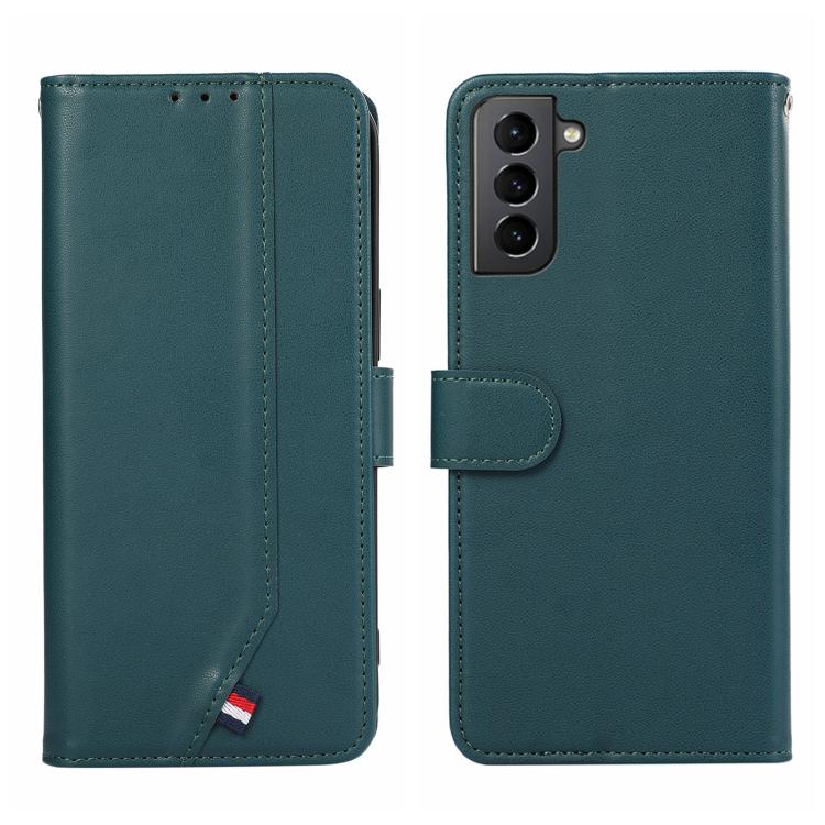 Custodia per telefono in pelle ABEEL con texture delicata e protezione RFID., For Samsung Galaxy S21+, For Samsung Galaxy S21 Ultra 5G
