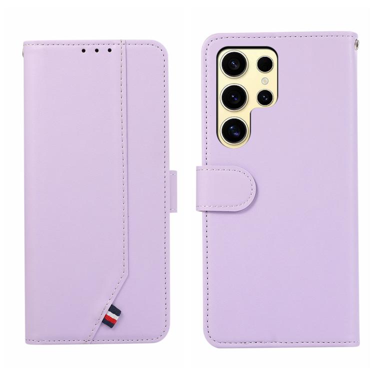 Custodia per telefono in pelle ABEEL con texture delicata e protezione RFID., For Samsung Galaxy S21+, For Samsung Galaxy S21 Ultra 5G