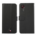 Custodia per telefono in pelle ABEEL con texture delicata e protezione RFID., For Samsung Galaxy S22 5G, For Samsung Galaxy XCover 5, For Samsung Galaxy S21 FE 5G, For Samsung Galaxy S21 5G