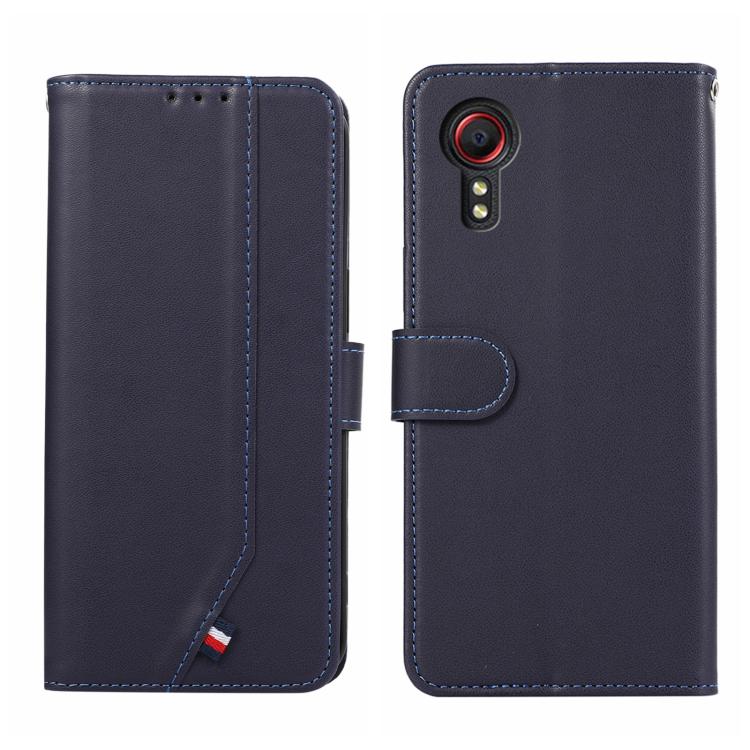 Custodia per telefono in pelle ABEEL con texture delicata e protezione RFID., For Samsung Galaxy S22 5G, For Samsung Galaxy XCover 5, For Samsung Galaxy S21 FE 5G, For Samsung Galaxy S21 5G
