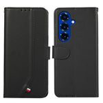 Custodia per telefono in pelle ABEEL con texture delicata e protezione RFID., For Galaxy S26 FE 5G, For Samsung Galaxy S26 Edge 5G, For Samsung Galaxy S26 Ultra 5G, For Samsung Galaxy S26 5G