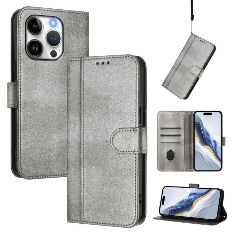 Custodia per telefono in pelle stile retrò con fibbia a giunzione lineare, For iPhone 13 Pro Max, For iPhone 13 Pro, For iPhone 13 mini