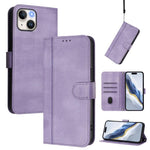 Custodia per telefono in pelle stile retrò con fibbia a giunzione lineare, For iPhone 13 Pro Max, For iPhone 13 Pro, For iPhone 13 mini