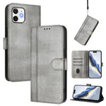 Custodia per telefono in pelle stile retrò con fibbia a giunzione lineare, For iPhone 12 / 12 Pro, For iPhone 12 Pro Max, For iPhone 12 mini