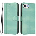 Custodia per telefono in pelle stile retrò con fibbia a giunzione lineare, For iPhone 17e / 16e, For iPhone 17 Pro Max, For iPhone 17 Pro