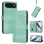 Custodia per telefono in pelle stile retrò con fibbia a giunzione lineare, For iPhone 17, For iPhone Air, For iPhone 16 Pro Max