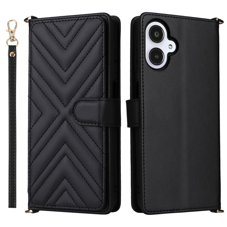 Custodia per telefono in pelle multifunzionale con 6 scomparti per carte e cinturino da polso., For Samsung Galaxy A57 5G, For Samsung Galaxy A37 5G, For Samsung Galaxy A17 5G, For Samsung Galaxy A26 5G, For Samsung Galaxy A25 5G JP