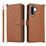 Custodia per telefono in pelle multifunzionale con 6 scomparti per carte e cinturino da polso., For Samsung Galaxy A57 5G, For Samsung Galaxy A37 5G, For Samsung Galaxy A17 5G, For Samsung Galaxy A26 5G, For Samsung Galaxy A25 5G JP