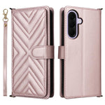 Custodia per telefono in pelle multifunzionale con 6 scomparti per carte e cinturino da polso., For Samsung Galaxy A57 5G, For Samsung Galaxy A37 5G, For Samsung Galaxy A17 5G, For Samsung Galaxy A26 5G, For Samsung Galaxy A25 5G JP