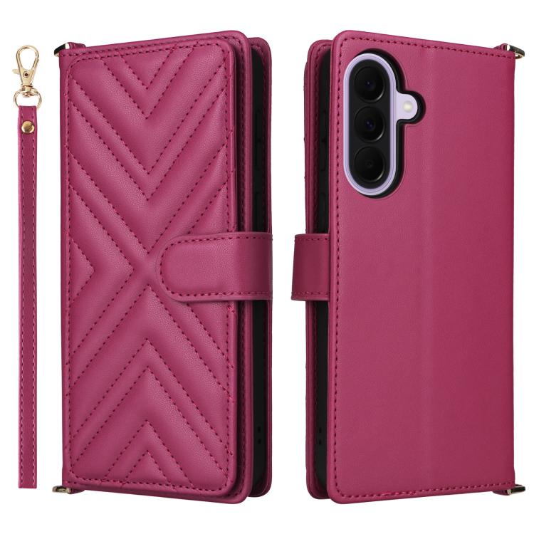 Custodia per telefono in pelle multifunzionale con 6 scomparti per carte e cinturino da polso., For Samsung Galaxy A57 5G, For Samsung Galaxy A37 5G, For Samsung Galaxy A17 5G, For Samsung Galaxy A26 5G, For Samsung Galaxy A25 5G JP