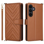 Custodia per telefono in pelle multifunzionale con 6 scomparti per carte e cinturino da polso., For Samsung Galaxy S26+ 5G, For Samsung Galaxy S26 Ultra 5G, For Samsung Galaxy S26 5G, For Samsung Galaxy S25 FE 5G, For Samsung Galaxy S25 Edge 5G        ...