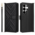 Custodia per telefono in pelle multifunzionale con 6 scomparti per carte e cinturino da polso., For Samsung Galaxy S26+ 5G, For Samsung Galaxy S26 Ultra 5G, For Samsung Galaxy S26 5G, For Samsung Galaxy S25 FE 5G, For Samsung Galaxy S25 Edge 5G        ...