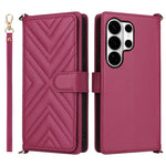 Custodia per telefono in pelle multifunzionale con 6 scomparti per carte e cinturino da polso., For Samsung Galaxy S26+ 5G, For Samsung Galaxy S26 Ultra 5G, For Samsung Galaxy S26 5G, For Samsung Galaxy S25 FE 5G, For Samsung Galaxy S25 Edge 5G        ...