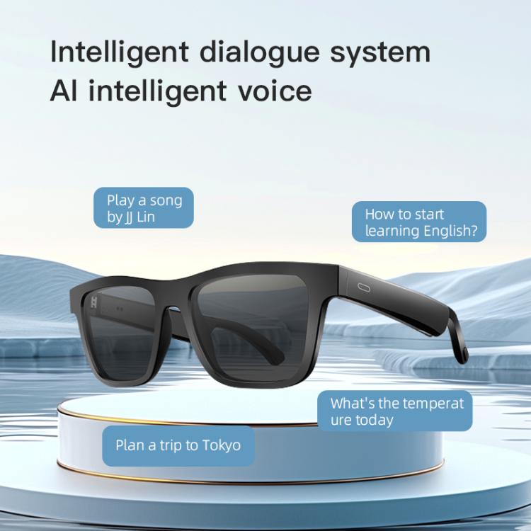 Occhiali Bluetooth E10 Pro Smart Audio, Stile: Traduzione AI, AI Translation
