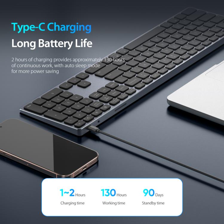DUX DUCIS LK Series Portable Universal Wireless Keyboard, LK Series
