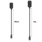Cavo di ricarica per smartwatch Samsung Galaxy Fit3 SM-R390 xDfind con interfaccia Type-C e protezione del chip., 55cm, 1m