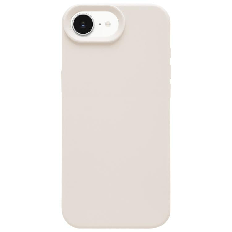 Custodia per telefono in silicone liquido con effetto dopamina semplice, For iPhone 17e / 16e