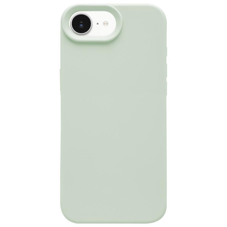 Custodia per telefono in silicone liquido con effetto dopamina semplice, For iPhone 17e / 16e