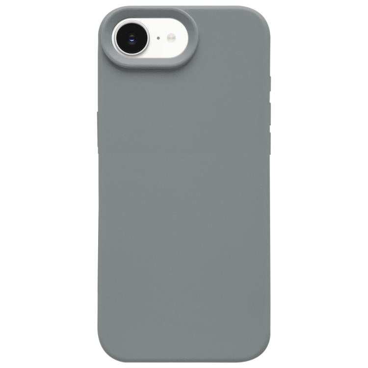 Custodia per telefono in silicone liquido con effetto dopamina semplice, For iPhone 17e / 16e