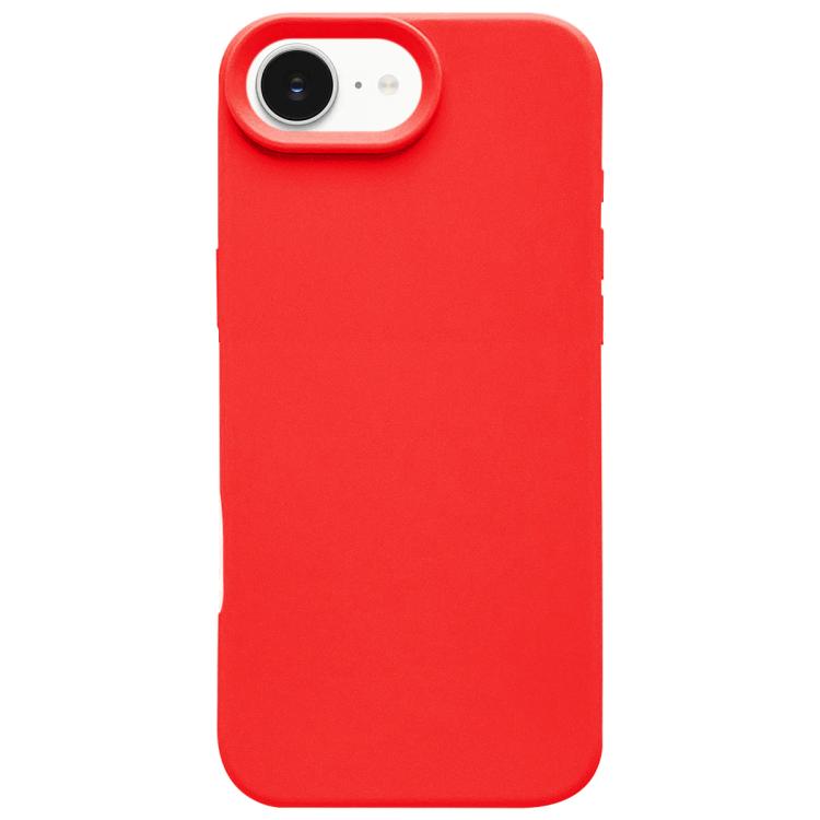 Custodia per telefono in silicone liquido con effetto dopamina semplice, For iPhone 17e / 16e