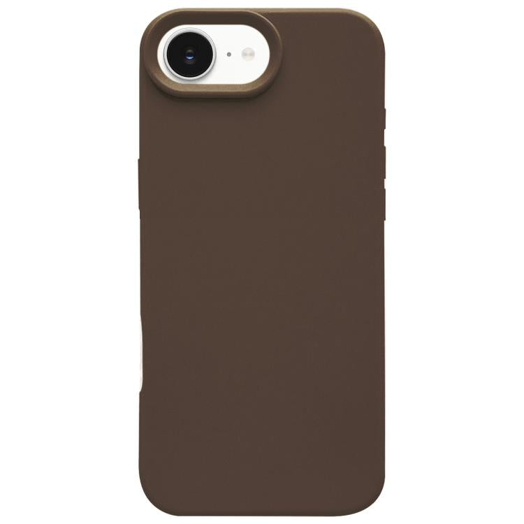 Custodia per telefono in silicone liquido con effetto dopamina semplice, For iPhone 17e / 16e