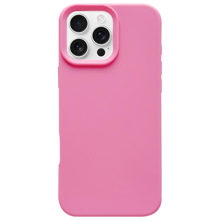 Custodia per telefono in silicone liquido con effetto dopamina semplice, For iPhone 16 Pro Max