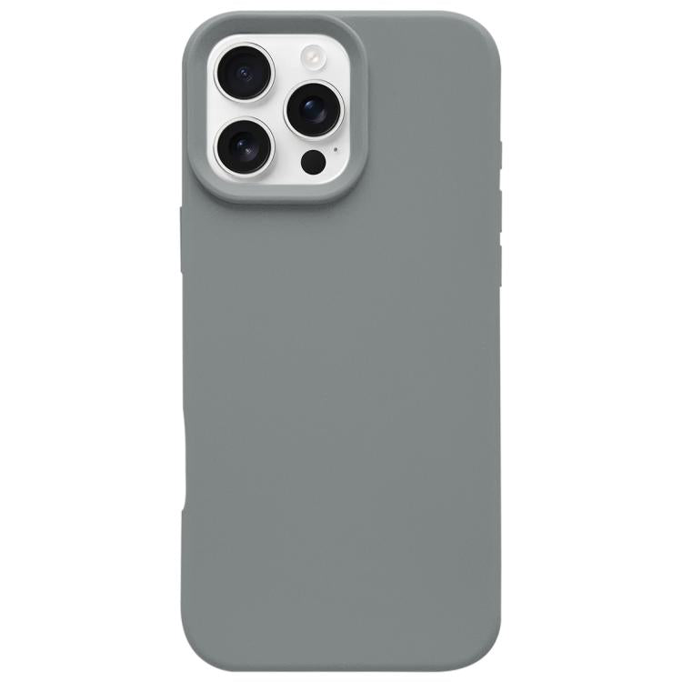 Custodia per telefono in silicone liquido con effetto dopamina semplice, For iPhone 16 Pro Max