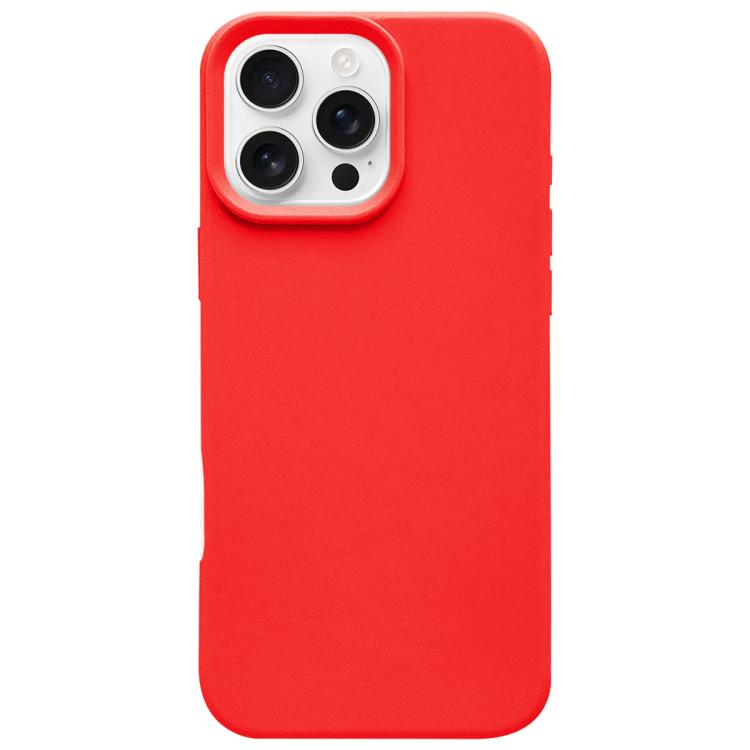 Custodia per telefono in silicone liquido con effetto dopamina semplice, For iPhone 16 Pro Max