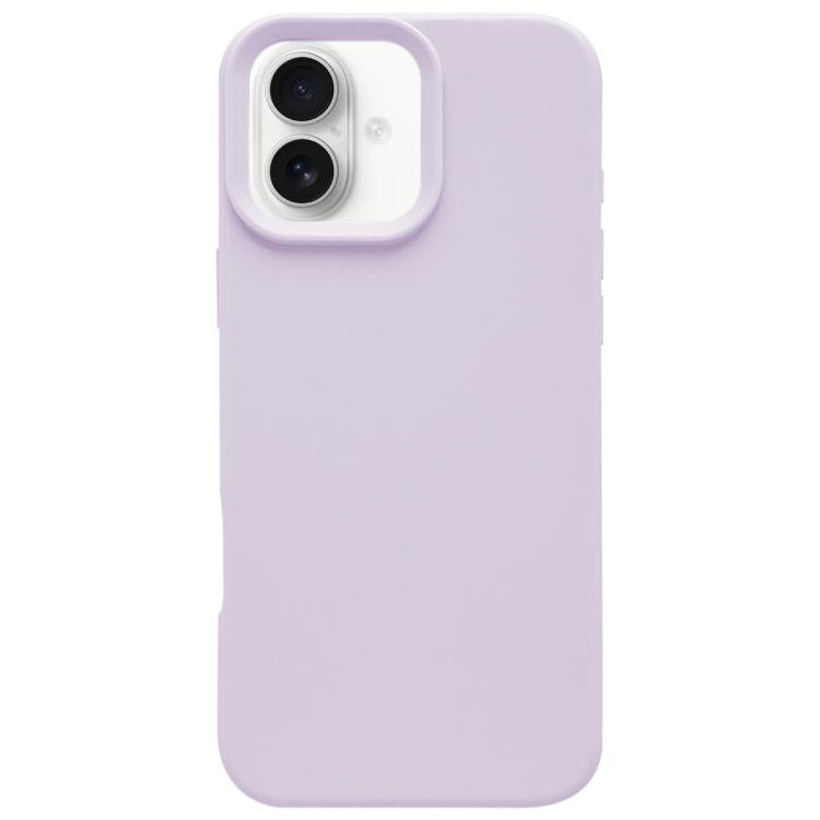 Custodia per telefono in silicone liquido con effetto dopamina semplice, For iPhone 16 Plus