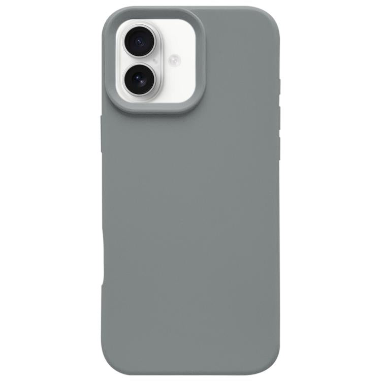 Custodia per telefono in silicone liquido con effetto dopamina semplice, For iPhone 16