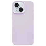 Custodia per telefono in silicone liquido con effetto dopamina semplice, For iPhone 15 Plus