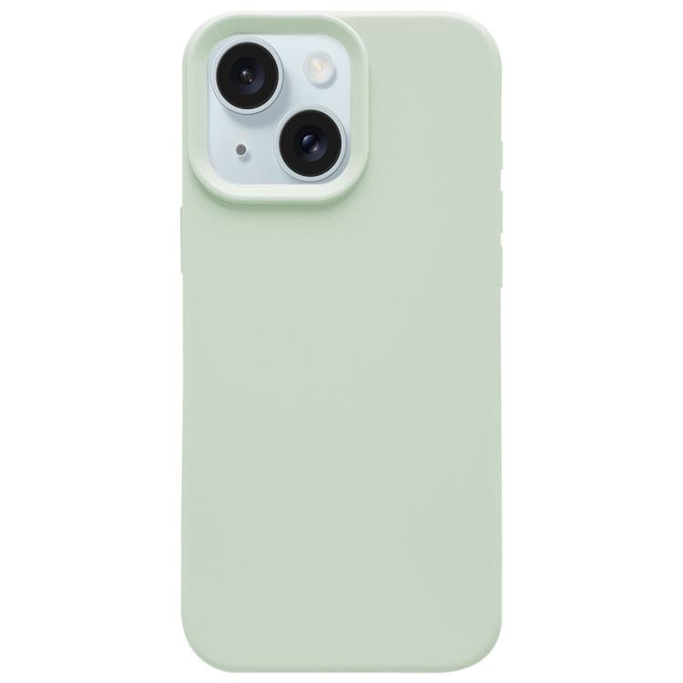 Custodia per telefono in silicone liquido con effetto dopamina semplice, For iPhone 15 Plus