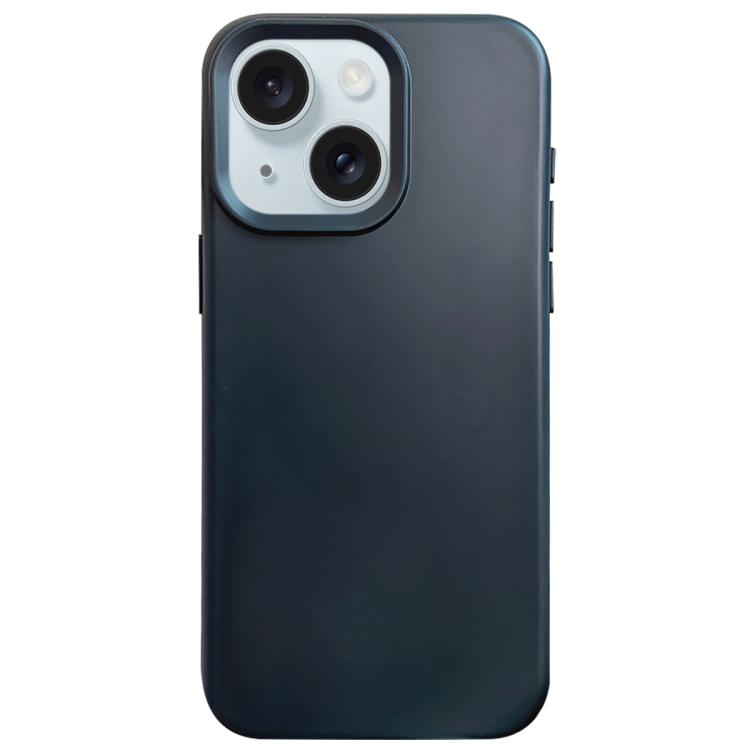 Custodia per telefono in silicone liquido con effetto dopamina semplice, For iPhone 15 Plus