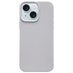 Custodia per telefono in silicone liquido con effetto dopamina semplice, For iPhone 15 Plus